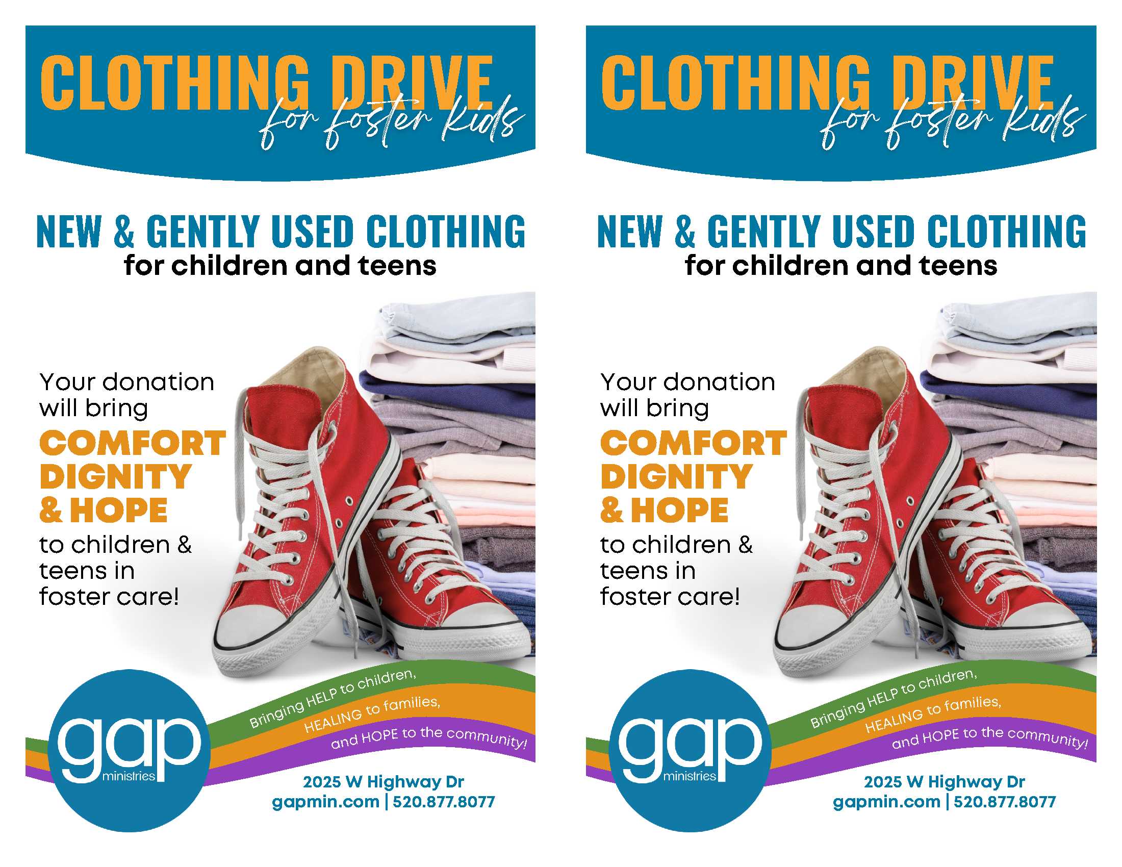 Church Collection Drive Flyers_1